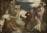 Paolo Veronese De keuze tussen deugd en hartstocht France oil painting artist
